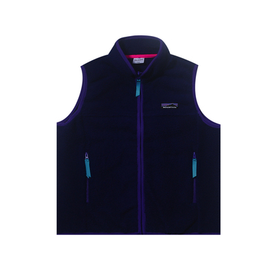 加绒抗静电山系户外保暖外套马甲