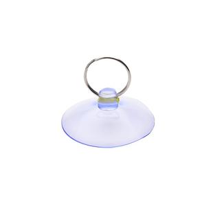 吸盘带钩拉环穿孔固定小吸盘汽车玻璃遮阳帘公仔挂钩吸盘瓷砖墙面