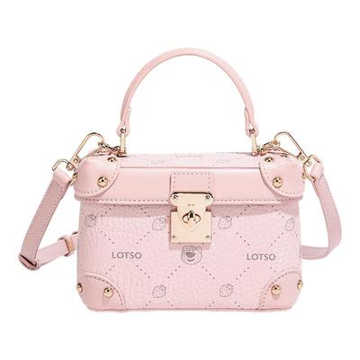 迪士尼正品草莓熊盒子包