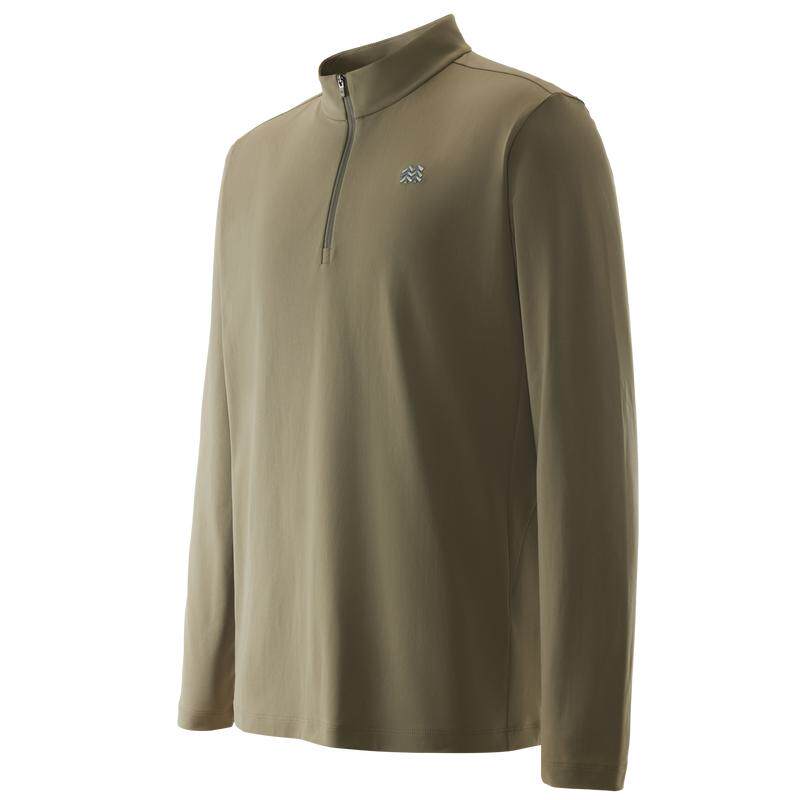 KOLON SPORT可隆吸湿速干T恤S-Functional男女半拉链长袖速干衣