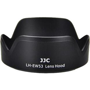 JJC 适用佳能RF-S 18-45遮光罩EF-M 15-45mm镜头R50 R10 R100 M50II M5 M6II M200微单相机配件 替代EW-53