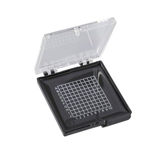 中晶电子芯片存放盒样品盒晶圆盒自吸附盒元器件存储盒硅片盒