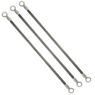 抽真空家用封口机发热丝玻璃纤维加热条2mm3mm电热扁丝封口机配件