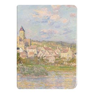 适用kindle paperwhite12代保护套7英寸kpw6壳2024新款Colorsoft休眠唤醒软壳SA569P型号paperwhite6油画硬壳