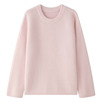 韩版内搭外穿羊毛衣圆领保暖上衣