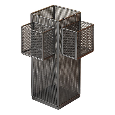 厨房葱姜蒜置物架收纳桶神器