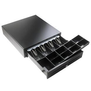 香港版海外收银机钱箱 带锁商用钱箱子收银用 收银箱收钱箱 收款机405钱柜收银盒子装零钱箱 抽屉盒 posbox