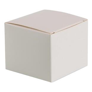 正方形白卡小盒子空白盲盒幼儿园迷你包装盒通用化妆品定制定做