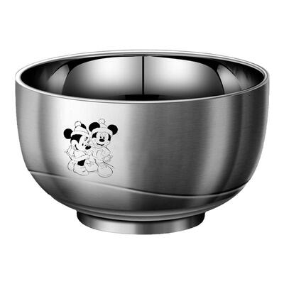 专用防摔带盖卡通餐具宝宝碗