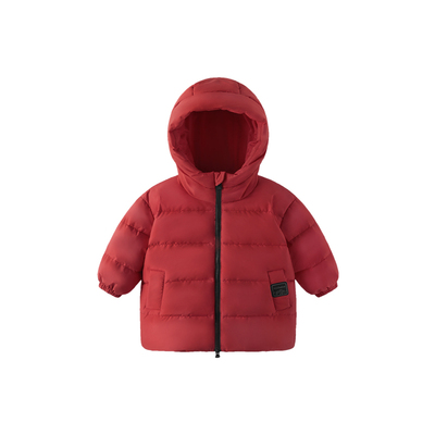 儿童羽绒服中长款冬季男童上衣加厚女童衣服冬款宝宝外套三防冬装