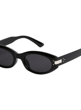 黑银配色酷炫极简ins中性风墨镜