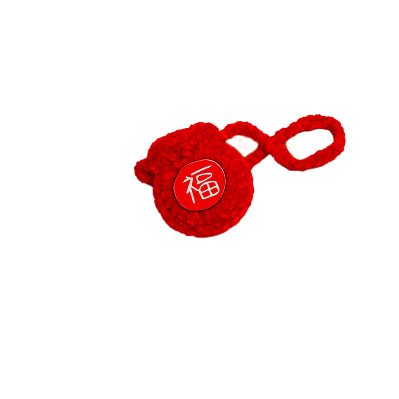 宠物饰品手工编织毛线猫咪新年