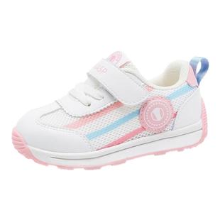 大黄蜂童鞋宝宝学步鞋秋冬新款小童鞋子女宝网面运动鞋防滑机能鞋