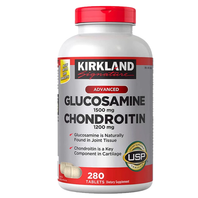美国进口柯克兰氨糖软骨素280粒