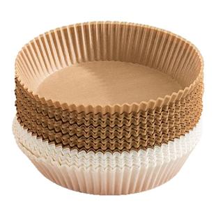 空气炸锅专用纸家用烘焙的吸油垫纸硅油烤盘锅子油纸烤箱食物纸碗