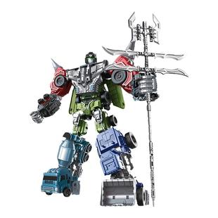 儿童变形玩具大力战神合体机器人工程车组合金刚男孩模型手办礼物