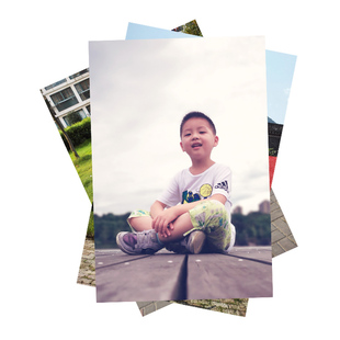 传统洗照片 5-12寸扩冲相片 银盐冲印工艺 乐凯金圣莱相纸 刷塑封