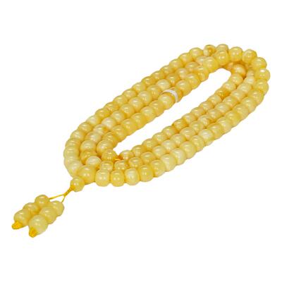 福品缘9mm蜜蜡藏式108颗手链手串