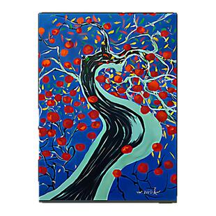 《生命树》姜维的画治愈系客厅沙发装饰画生命力中古玄关过道挂画