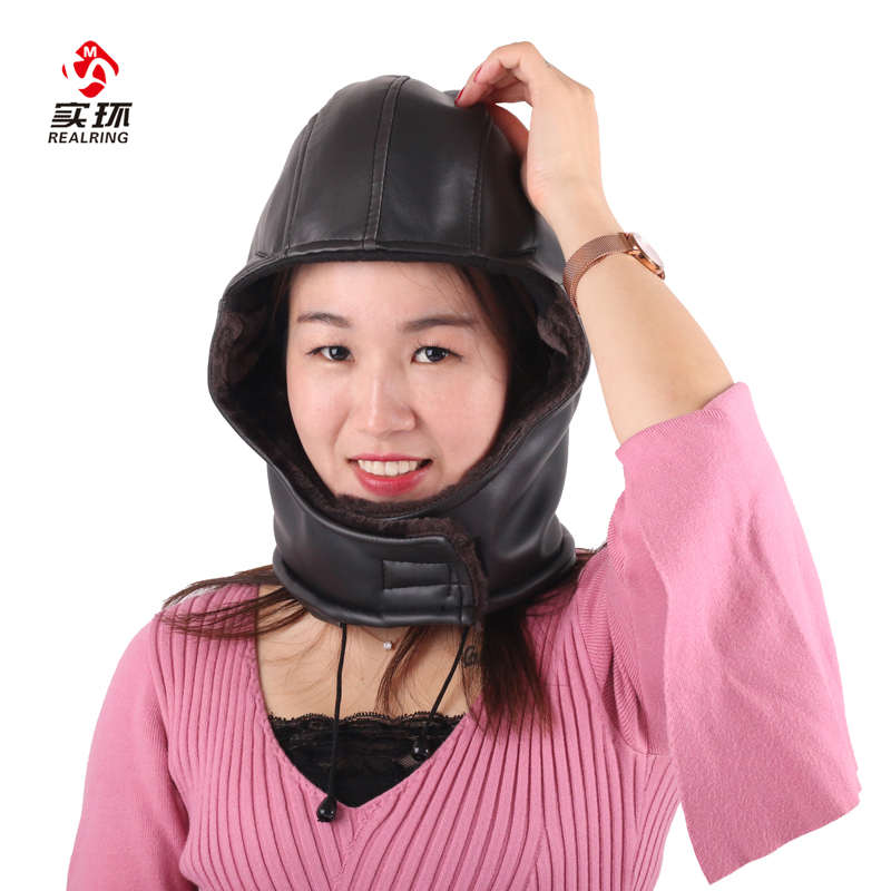 实环冬季安全帽棉内衬头套工地防寒保暖加厚防风加绒户外建筑盔胆