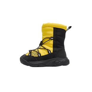 SMIBU斯密朴儿童雪地靴2025冬季女童大棉鞋加绒加厚男童棉鞋雪踪