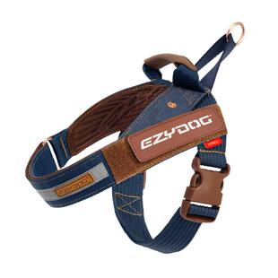 EzyDog澳洲狗狗秒穿舒适胸背带小中大型犬边牧金毛外出遛狗牵引绳