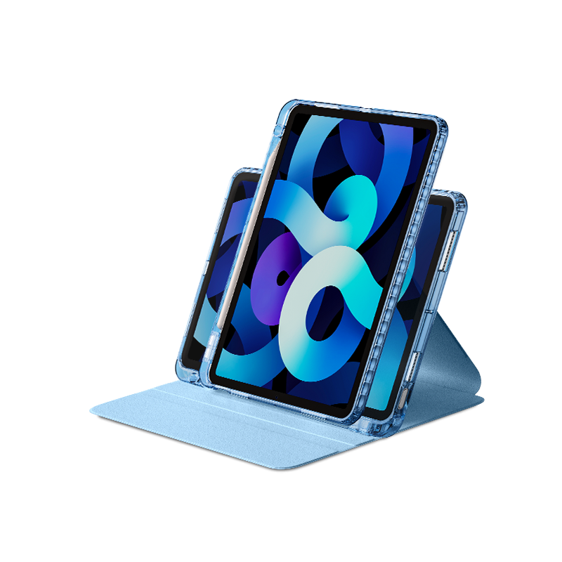 佳果2022新款旋转air5保护套2021款ipad pro11壳带笔槽苹果10.2寸ipad9平板防弯曲防摔适用10.