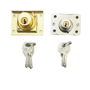 人气款爱雅伦老式抽屉锁办公桌文件柜锁505铁皮柜门锁 质检测合格