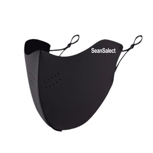 保暖口罩女高颜值2025新款秋冬季3d立体透气冬成人可水洗黑色加绒