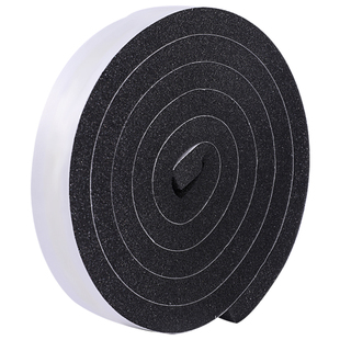 防火透气聚氨酯防尘单面胶带柔软阻燃汽车电子PU海绵防撞密封缓冲线束泡沫棉胶条门窗门缝窗户防震填缝隔音贴