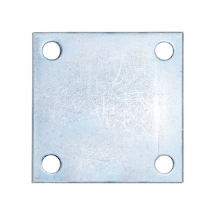 150*150热镀锌预埋件国标冷镀锌钢板铁板圆孔幕墙配件厂家直销