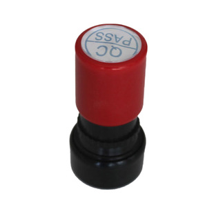 光敏印章QC PASS OK检验合格工号数字字母优良名字图章印章定制