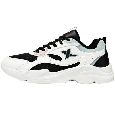 特步女鞋运动鞋增高休闲老爹鞋女