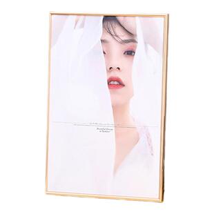 照片打印加相框挂墙冲洗做成人物铝合金画框定制摆台任意尺寸装裱