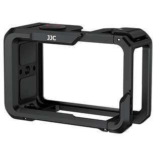 JJC 适用大疆Action5Pro金属兔笼保护框Osmo Action4/3运动相机铝合金兔笼多功能拓展框快装冷靴快拆底座配件
