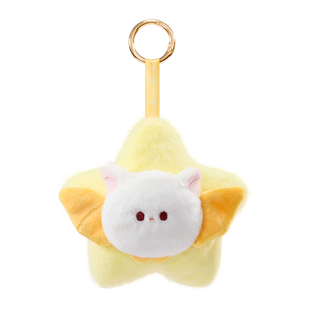 恭王府福星高照发光毛绒挂件钥匙扣包挂博物馆文创生日新年礼物