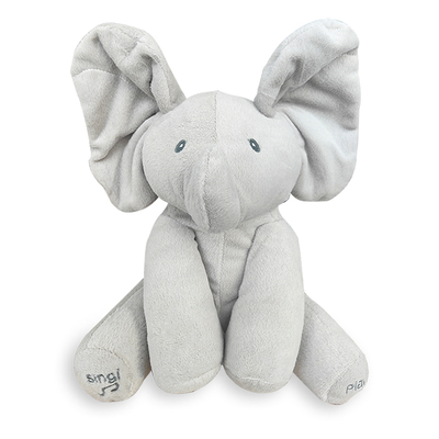 宝宝安抚玩具会唱歌的毛绒公仔