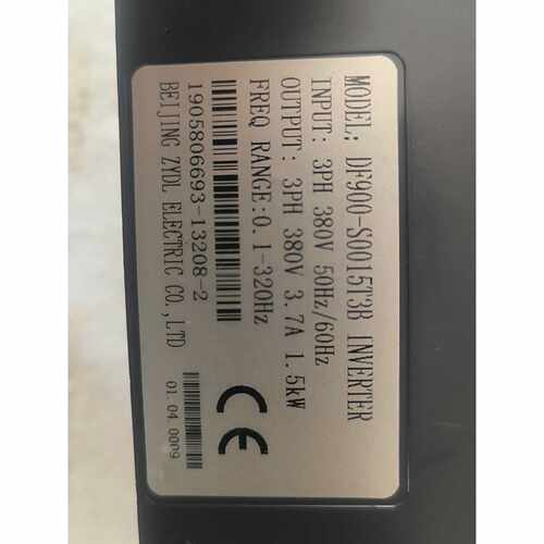 议价ZVDL变频器DF900-S0015T3B，1.5KW，三相