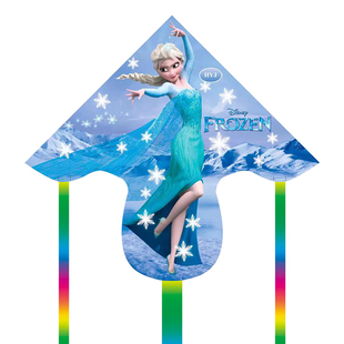 汪汪队儿童风筝手持鱼竿微风易飞高端潍坊2025新款小风筝卡通库洛