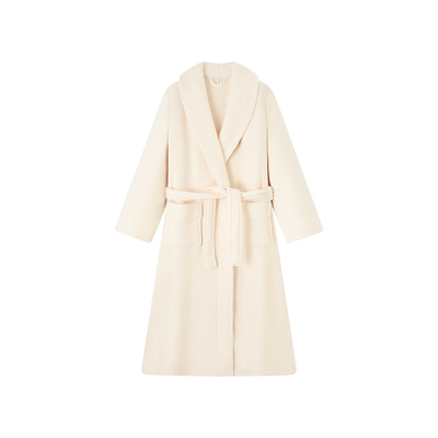 BE珊瑚绒轻甜风情侣睡袍新品