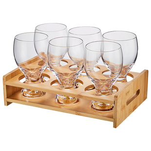 网红玻璃啤酒杯子轻奢高档精酿小麦扎啤杯家用创意冷饮杯酒杯套装