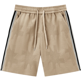 gxg jeans男装夏季新款时尚潮流休闲针织短裤