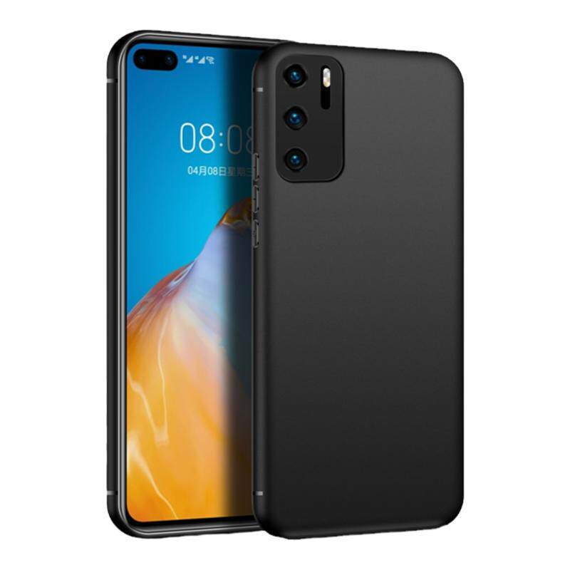 适用华为P40Pro手机壳p40磨砂壳p40Pro+硅胶全包镜头保护套软壳防摔超薄男士女生新款创意的曲屏防指纹外壳十