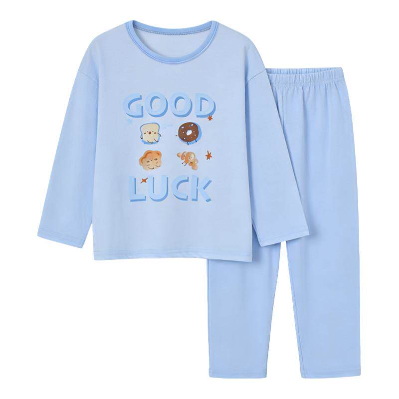 红豆儿童睡衣纯棉男童女童家居服春夏季全棉26款男女孩空调服透气