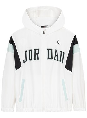 JORDAN童装男童皮肤衣夏季新款儿童连帽薄款风衣外套潮JD2522074