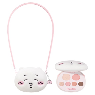 PinkBear皮可熊CHIIKAWA授权款眼影盘哑光百搭易上色新手正品礼物