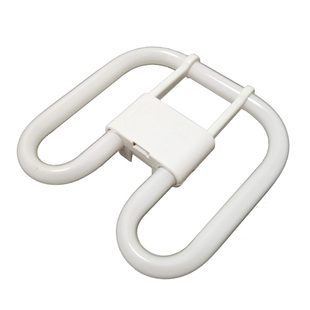 2d蝴蝶灯管10w21w38w55w三基色节能吸顶荧光灯蝶形方型灯管四针