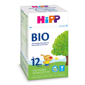 赠品多自营】喜宝德国有机幼儿奶粉12+段