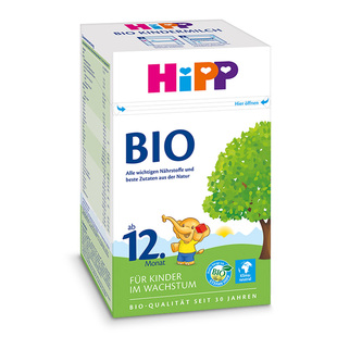 【自营】HiPP喜宝德国经典有机幼儿儿童学龄前奶粉12+段盒装1-6岁