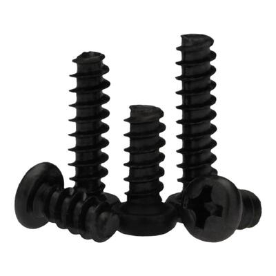 黑色PB圆头平尾自攻螺丝